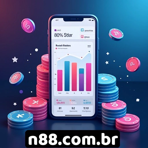 Notificação de gol e mudança de odds no app da N88